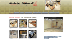 Desktop Screenshot of modularmillwork.com